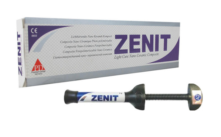 کامپوزیت نانو سرامیک زنیت محصول شرکت پرزیدنت دنتال آلمان